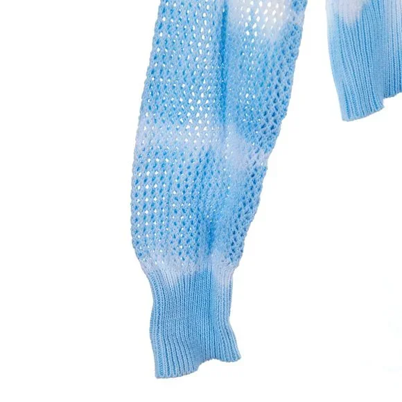 Revolve Superdown Tallie Hooded Sweater Women's Size Small - Picture 3 of 8